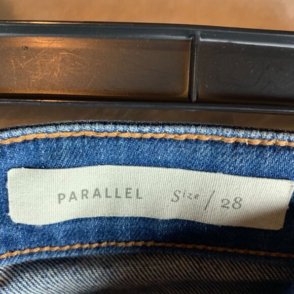 Pilcro and the Letterpress Women's Mid-rise Straight Parallel Jeans Size 28 9524 - Picture 6 of 15